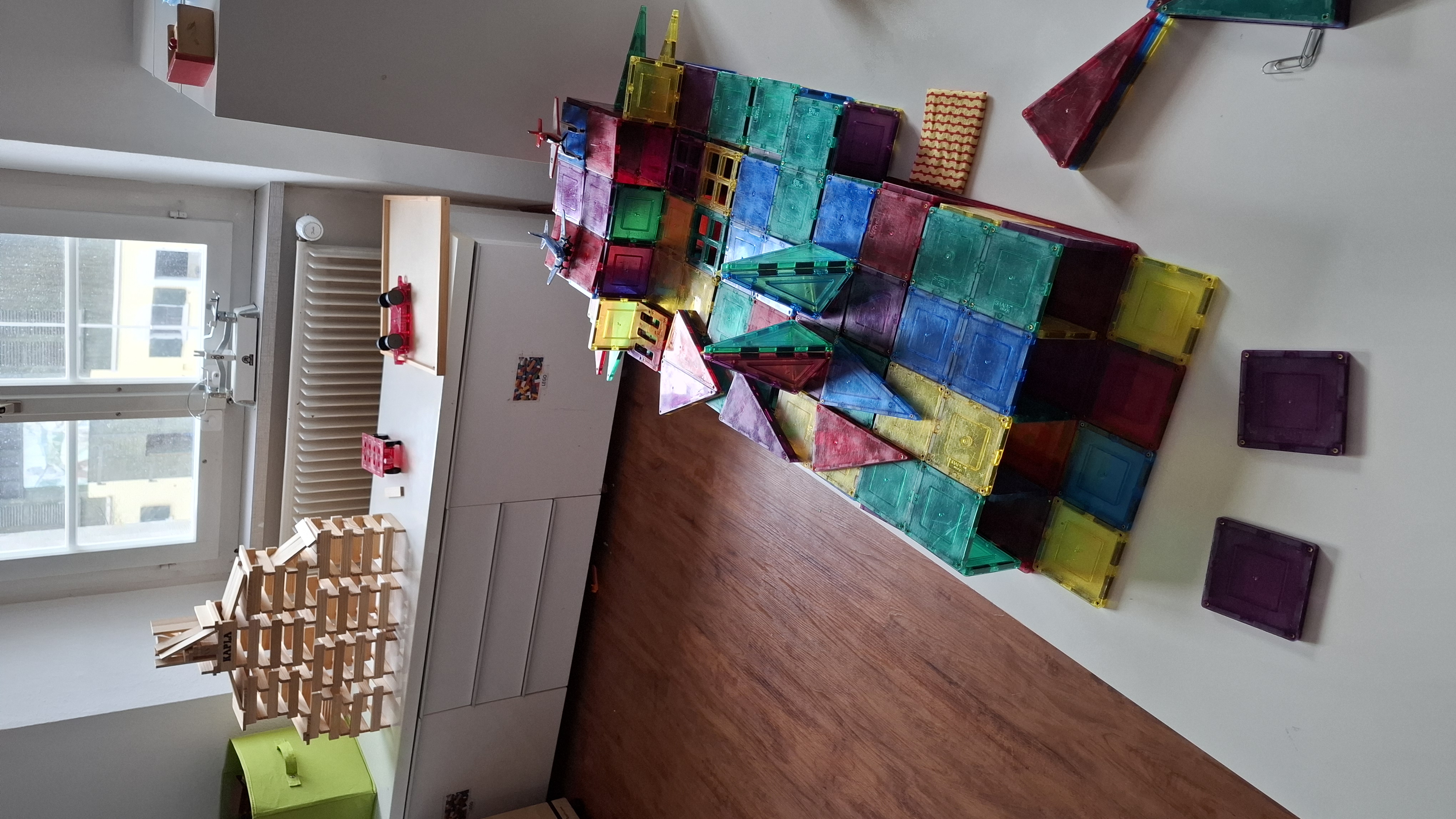 Bauen im oberen Spielzimmer