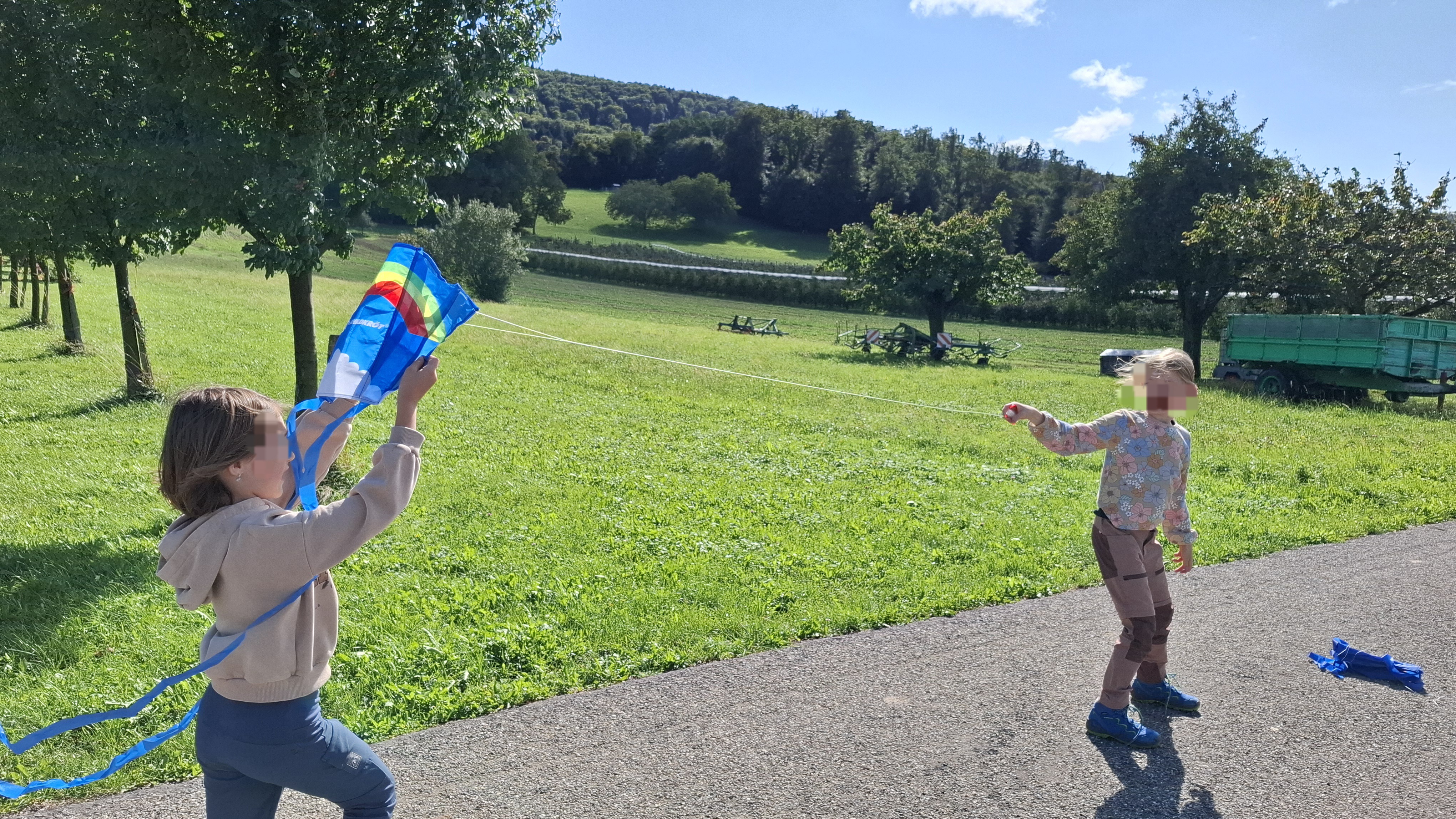 Drachen steigen lassen