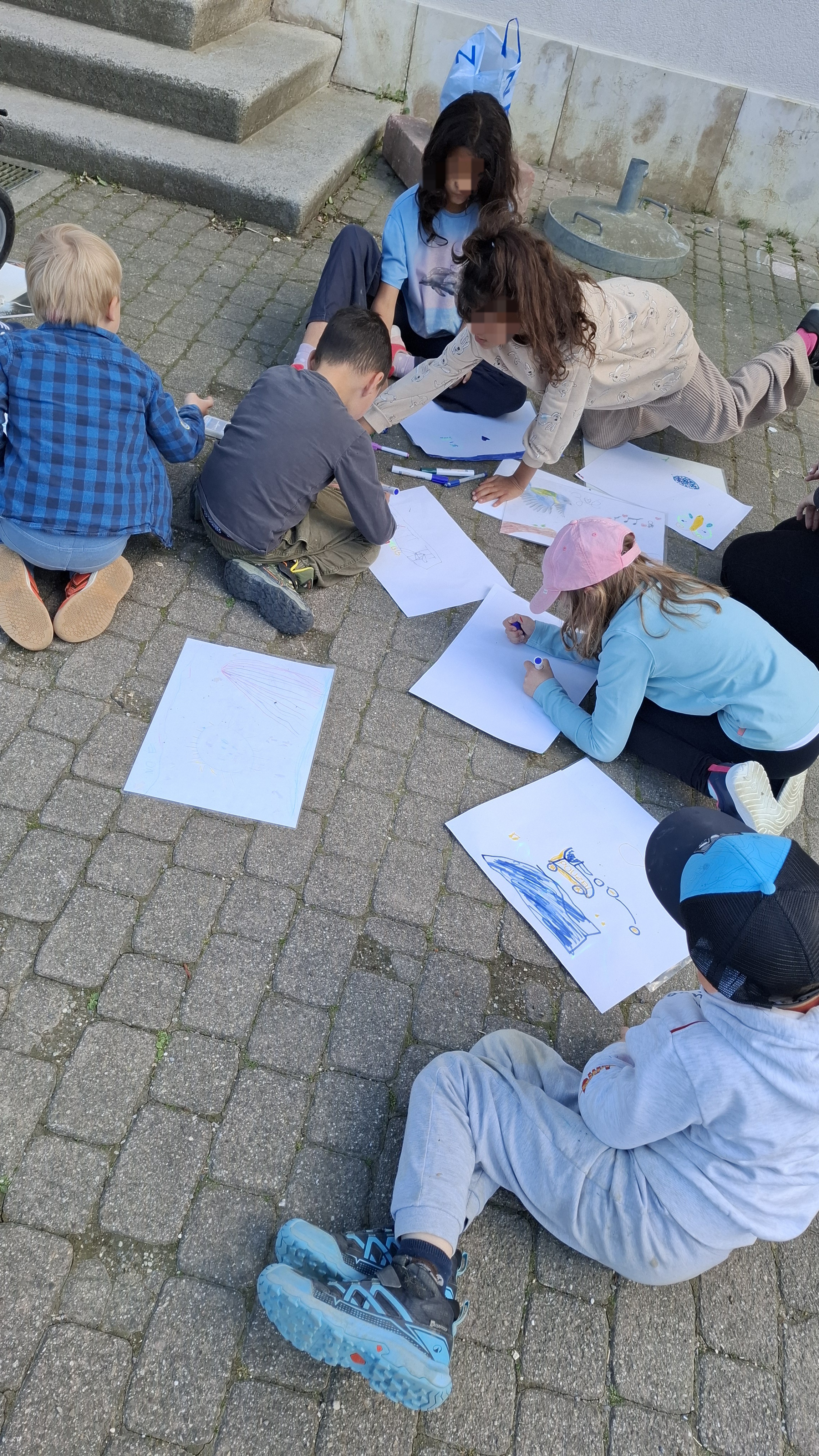 Regeln aus der Kindersitzung festhalten