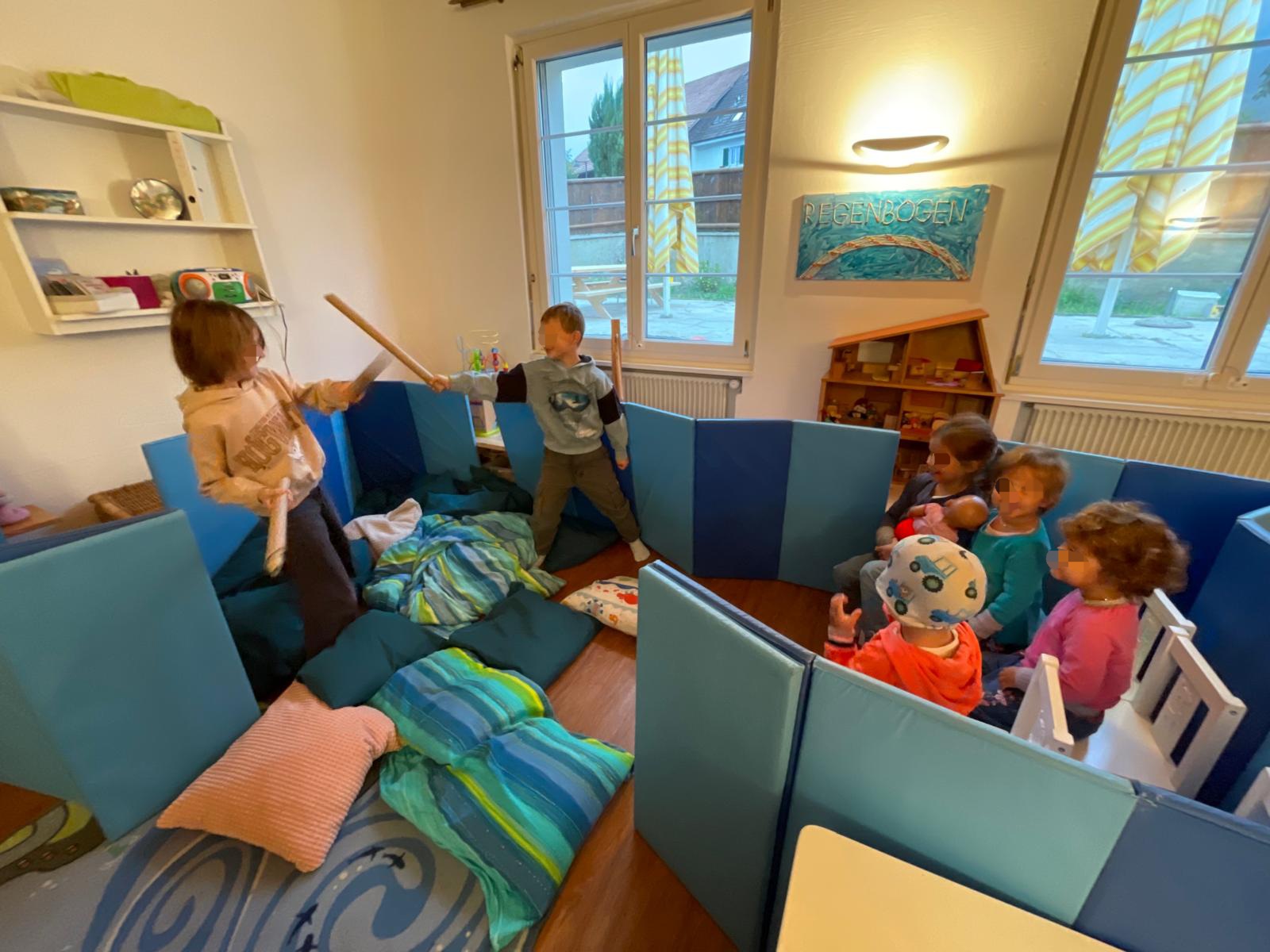 Spielzimmer in Aktion