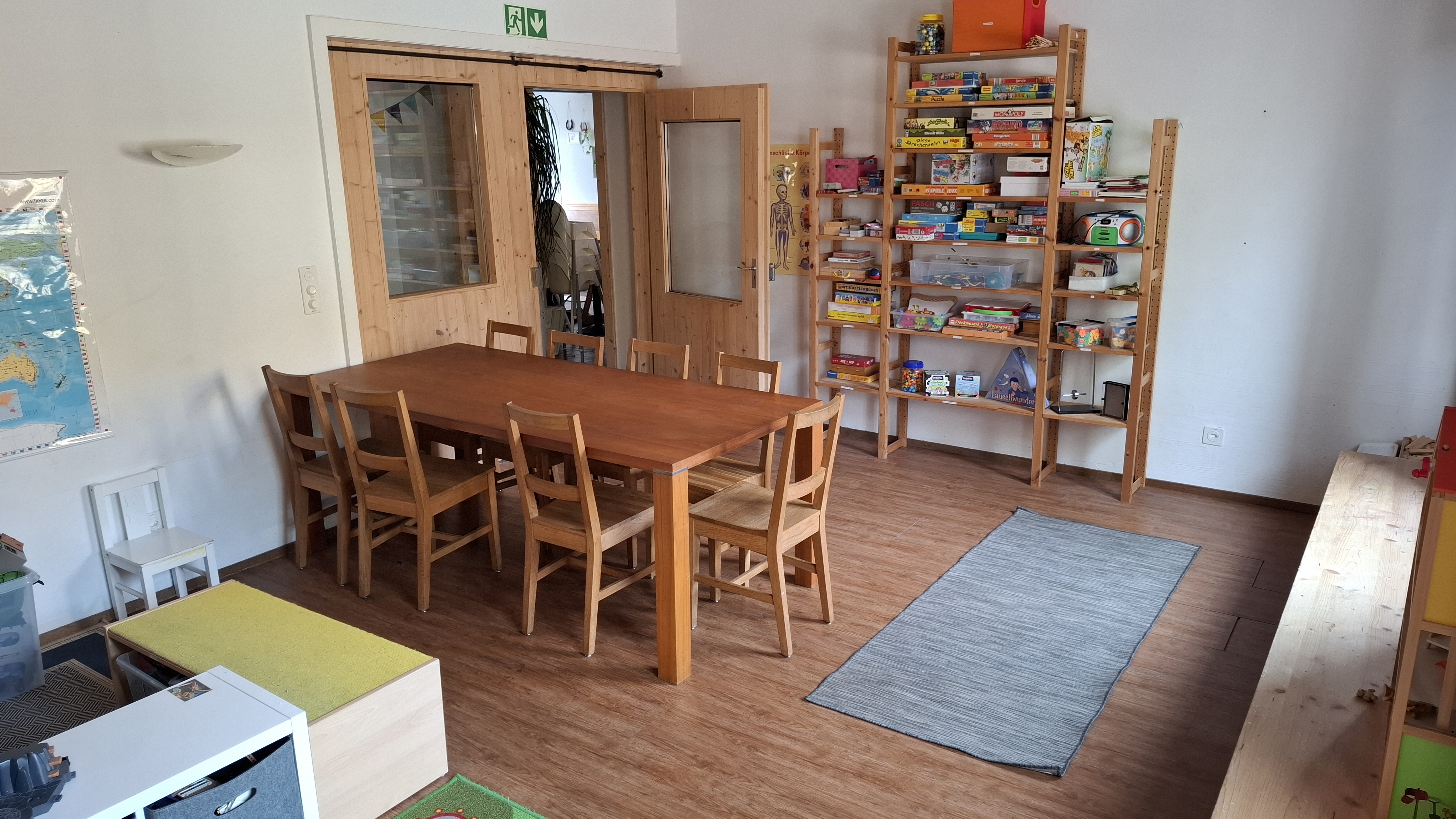 Regeln aus der Kindersitzung festhalten